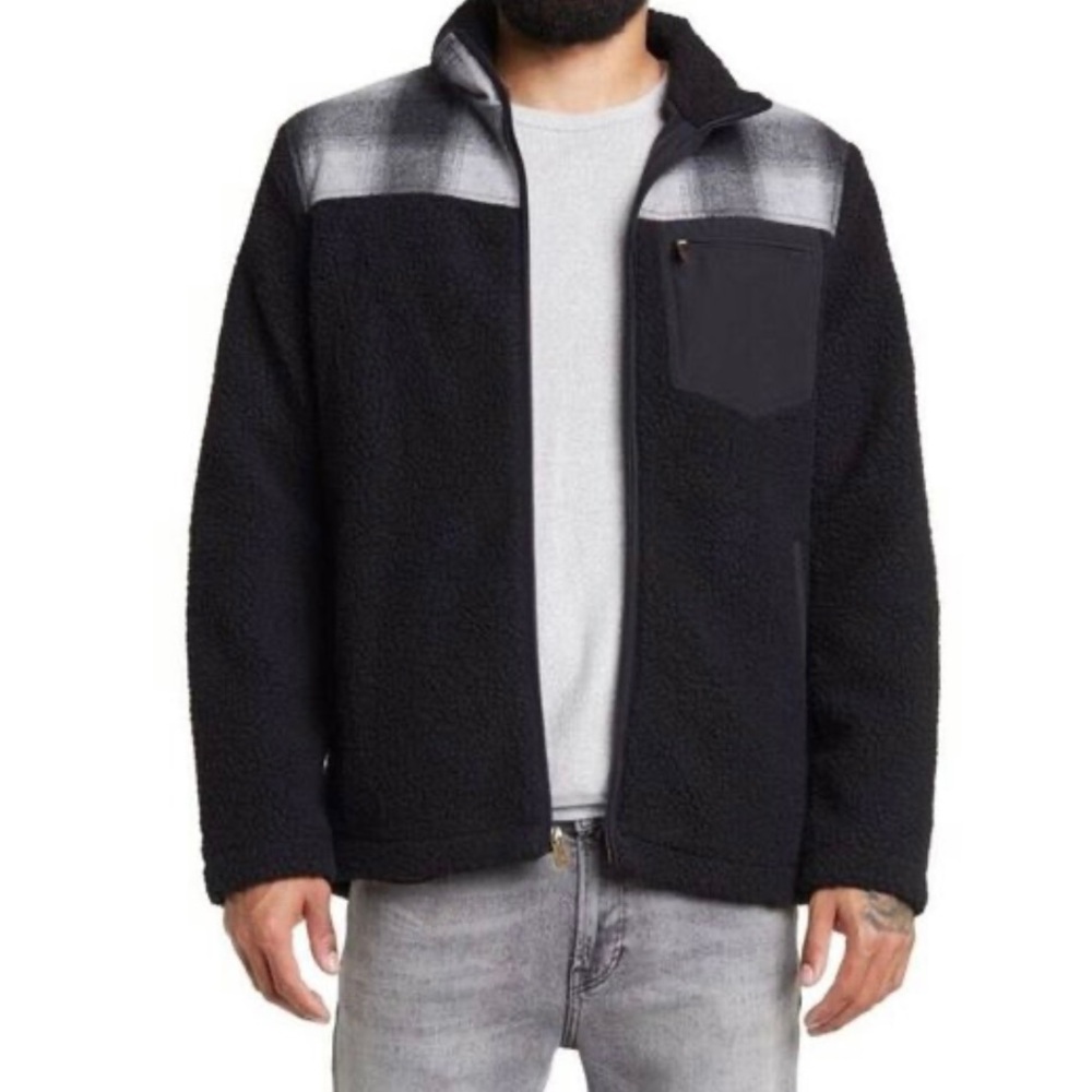 Pendleton
Shearling Fleece Full Zip‎ Jacket Wool Blend